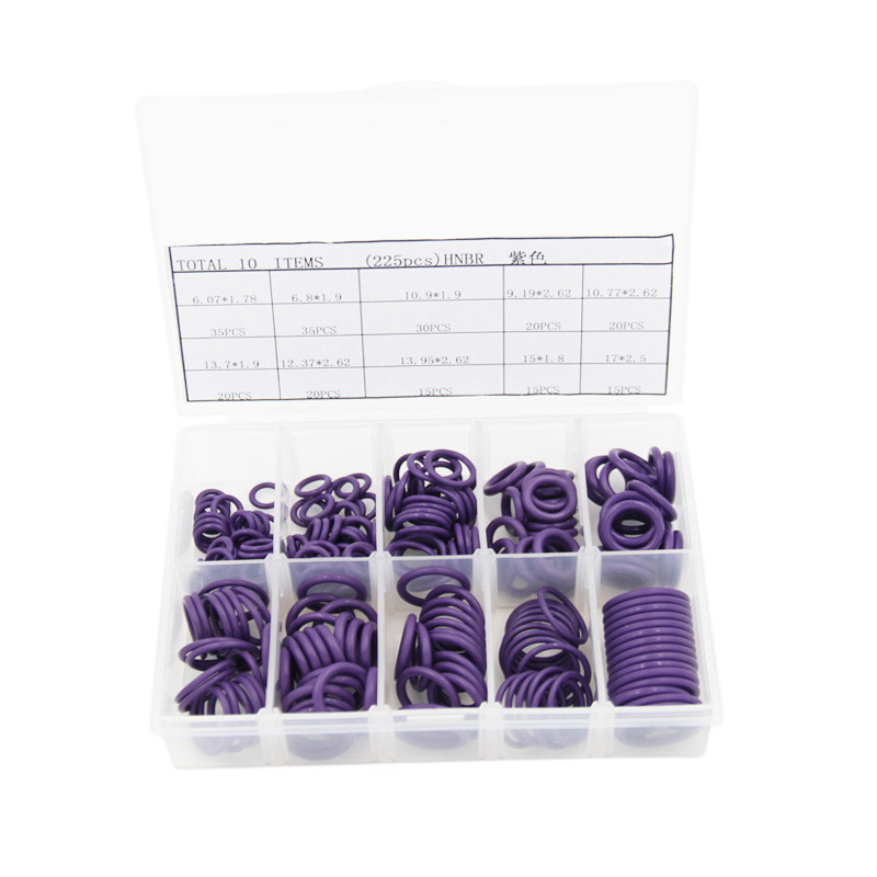 70度Auto Ac O Rings Kit Ac コンプレッサー O Rings ボックス 水素化ブタノイン