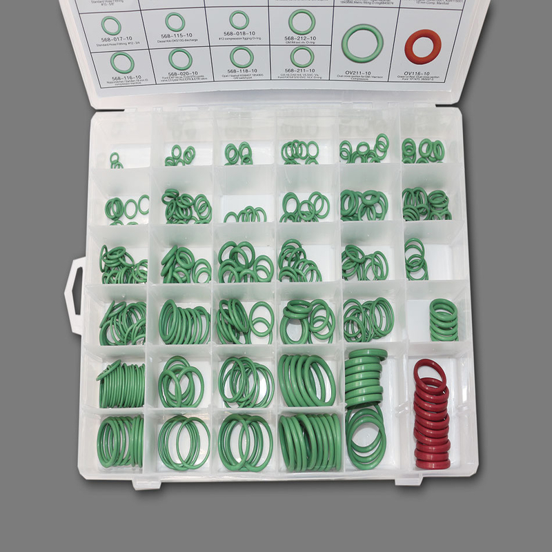ORK 382pcs/386pcs/407pcs/408pcs FkmまたはNbr ゴムOリングシールボックス/シールキット