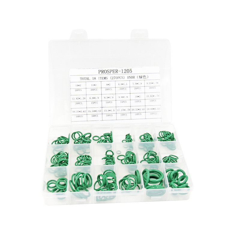 ORK プロフェッショナル 修理 ツール ボックス ハードウェア オーリング セット カラー ゴム オーリング