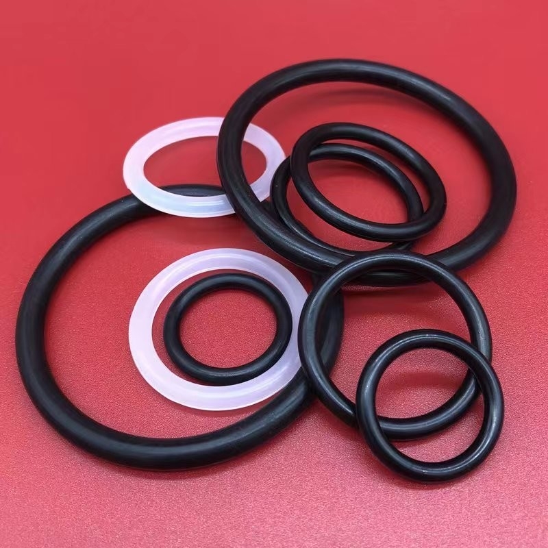AEM/EPDM/FKM/NBRのOEMアプリケーションのためのオイル耐性Oリングシールのさまざまなサイズ